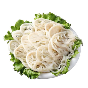 Poached Thousand layered Tripe